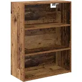 vidaXL Highboard Altholz 69,5 x 34 x 180 cm Holzwerkstoff