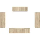 vidaXL TV-Schränk 5 pcs Sonoma-Eiche