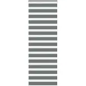 vidaXL Doppelrollo Dunkelgrau 90x200 cm Stoffbreite 85,9 cm Polyester