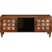 vidaXL Couchtisch Braun 100 x 54 x 40 cm Massivholz Mango