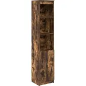 vidaXL Highboard Räuchereiche 37,5x35x180 cm Holzwerkstoff