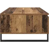 vidaXL Couchtisch Altholz 90 x 60 x 35 cm Holzwerkstoff