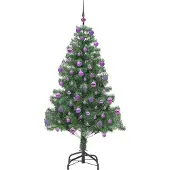 vidaXL Mads (mit 300 LEDs und lilafarbenen Bällen)