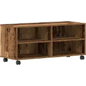 vidaXL TV-Schränk 90 x 35 x 40,5 cm Braun Holzwerkstoff