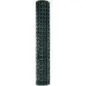 vidaXL Eurozaun Grün 1,5 x 10 m PVC-beschichtetes Eisen