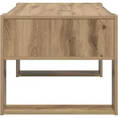 vidaXL Couchtisch Artisan-Eiche 92 x 53 x 45 cm Holzwerkstoff