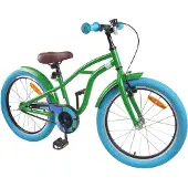vidaXL Kinderfahrrad 20 Zoll für 6-11 Jahre alt Grün