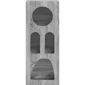 vidaXL Sideboard ELST Graues Sonoma 40 x 35 x 100,5 cm Holzwerkstoff