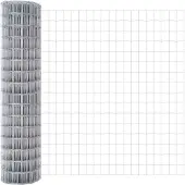 vidaXL Eurozaun 1 x 10 m PVC-beschichtetes Eisen