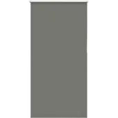 vidaXL Verdunkelungsrollo Grau 85x175 cm Stoffbreite 80,7 cm Polyester
