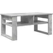 vidaXL Couchtisch Betongrau 96 x 54 x 44 cm Holzwerkstoff
