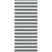 vidaXL Doppelrollo Dunkelgrau 100x200 cm Stoffbreite 95,9 cm Polyester