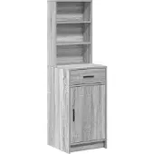 vidaXL Highboard Graues Sonoma 41 x 40 x 135 cm Holzwerkstoff