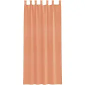 vidaXL Voile Vorhänge mit Schlaufen 2 Stk. Terrakottarot 140x245 cm