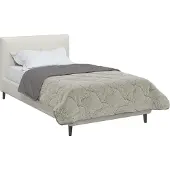 vidaXL Sommerdecke Hellgrau 135 x 200 cm Mikrofaser und Teddy-Fleece