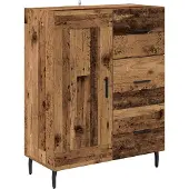 vidaXL Highboard 2 Stk. Altholz 69,5 x 34 x 180 cm Holzwerkstoff