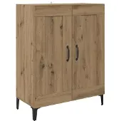 vidaXL Sideboard Artisan-Eiche 69,5 x 34 x 90 cm Holzwerkstoff