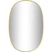 vidaXL Wandspiegel Golden 50x35 cm