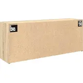 vidaXL Bad-Wandschrank Sonoma-Eiche 100x25x40 cm Holzwerkstoff