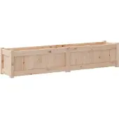 vidaXL - Pflanzgefäß - 150x31x31 - cm - massiv - Kiefer