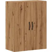 vidaXL Wandschrank Artisan-Eiche 69,5x34x90 cm Holzwerkstoff