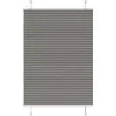 vidaXL Plissee Anthrazit 85x150 cm Stoffbreite 84,4 cm Polyester