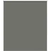 vidaXL Verdunkelungsrollo Grau 125x150cm Stoffbreite 121,6cm Polyester