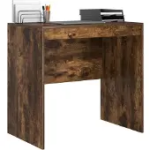 vidaXL Schreibtisch Geräucherte Eiche 80 x 50 x 76 cm