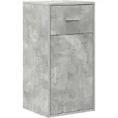 vidaXL Sideboard mit Schubladen Beton Grau 38 x 34 x 75 cm