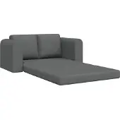 vidaXL Schlafsofa Dunkelgrau 148 x 71 x 83 cm Stoff