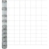 vidaXL Wildzaun Feuerverzinkt 1000 x 120 x 0,18 cm Eisen