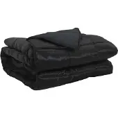 vidaXL Ganzjahresbettdecke 220 x 260 cm 300 g/m² Schwarz