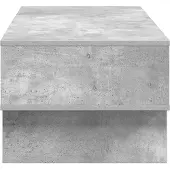 vidaXL Couchtisch Betongrau 100 x 46 x 35 cm Holzwerkstoff