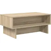 vidaXL Couchtisch Sonoma-Eiche 80 x 46 x 35 cm Holzwerkstoff