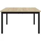 vidaXL Couchtisch Sonoma 80 x 80 x 45 cm Holzwerkstoff