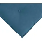 vidaXL Rückenkissen Blau 180 x 50 cm Cordstoff
