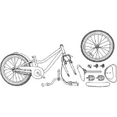 vidaXL Kinderfahrrad 20 Zoll für 6-11 Jahre alt Hellrosa