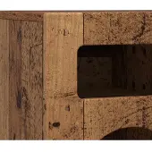 vidaXL TV-Schränk ELST 80 x 35 x 40 cm Altholz Holzwerkstoff