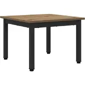 vidaXL Couchtisch Kunsthandwerk Eiche 50 x 50 x 36 cm Holzwerkstoff
