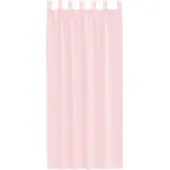 vidaXL Voile Vorhänge mit Schlaufen 2 Stk. Hellrosa 140x225 cm