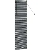 vidaXL Balkenjalousien Dunkelgrau 175 x 45 cm Aluminium