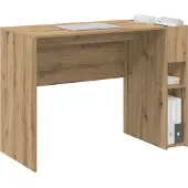 vidaXL Schreibtisch Artisan-Eiche Holzwerkstoff 109 x 50 x 78 cm