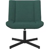 vidaXL Drehstuhl Dunkelgrün 63 x 75 x 76 cm Stoff