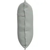 vidaXL Rückenkissen Hellgrau 60 x 50 cm Cordstoff