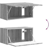 vidaXL TV-Schrankset 5 pcs Graues Sonoma Holzwerkstoff