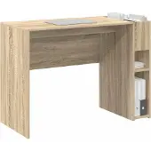 vidaXL Schreibtisch Sonoma-Eiche Holzwerkstoff 109 x 50 x 78 cm