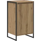 vidaXL Sideboard Kunsthandwerk Eiche 43 x 36 x 75,5 cm Holzwerkstoff