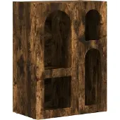 vidaXL Sideboard ELST Geräucherte Eiche 59 x 35 x 80,5 cm