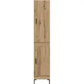 vidaXL Highboard Artisan-Eiche 34,5 x 34 x 180 cm Holzwerkstoff