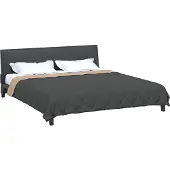 vidaXL Sommerdecke 200 x 200 cm Sommer 200 gsm Anthrazit und Taupe